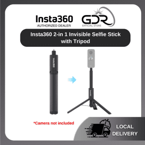 Insta360 2-in-1 Invisible Selfie Stick + Tripod