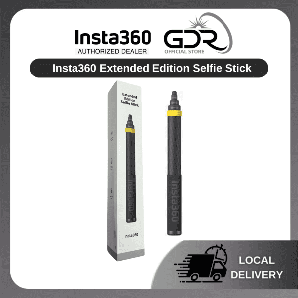 Insta360 3 meter Extended Edition Selfie Stick Carbon Fiber