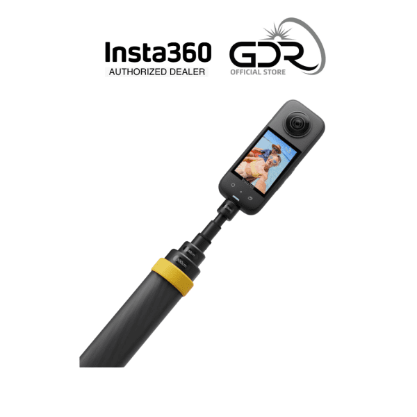 Insta360 3 meter Extended Edition Selfie Stick Carbon Fiber - Image 6