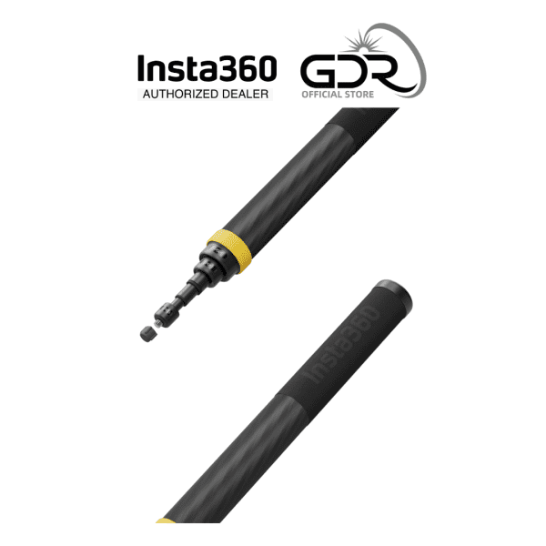 Insta360 3 meter Extended Edition Selfie Stick Carbon Fiber - Image 8